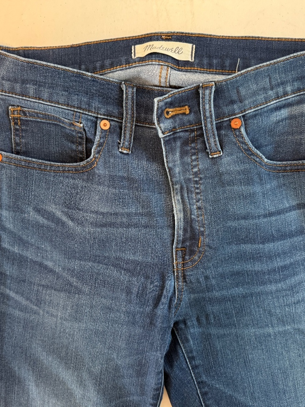 Madewell 9" High-Rise Skinny Jeans Size 27
